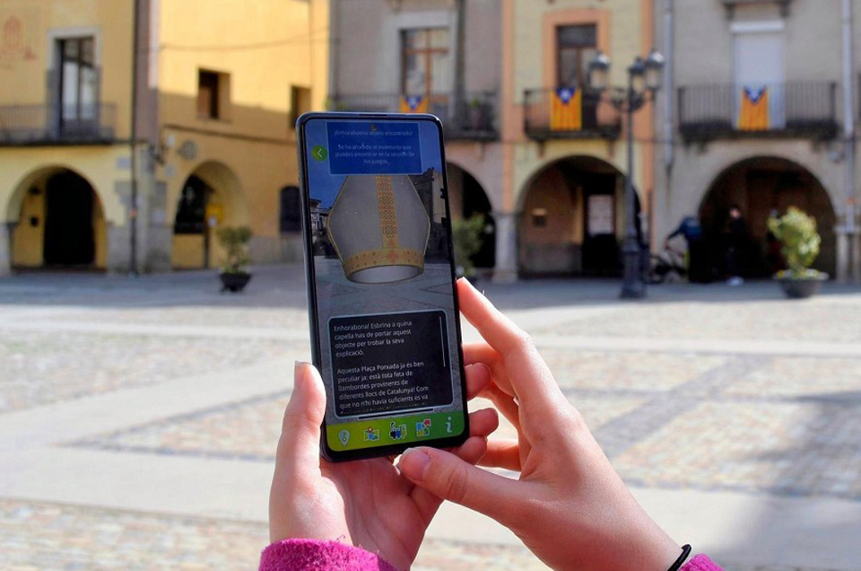 Disponible una nueva aplicacin mvil sobre los Secretos de las Vas Verdes de Girona
